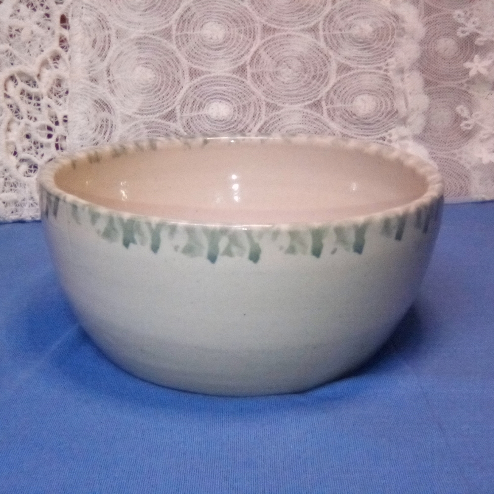 Pottery Vintage Green Marshall Pottery 3" x 6" Handmade